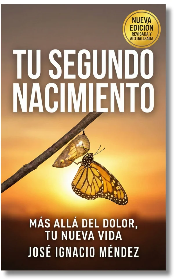 Portada de libro con mariposa y texto visible